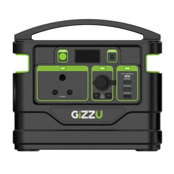 GIZZU 296Wh Portable Power Station with 3-Prong SA Plug  Reliable Power