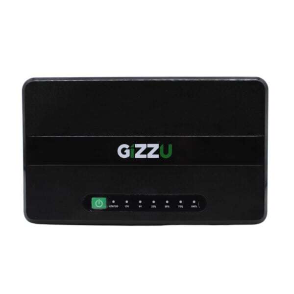 GIZZU 30W 32Wh 8800mAh Mini DC UPS Lithium  Black
