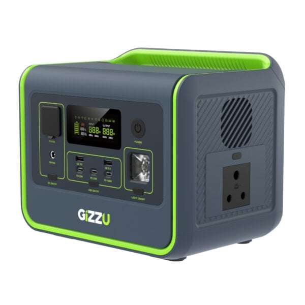 Gizzu Hero Core 512Wh UPS Power Station - Portable & Reliable Power