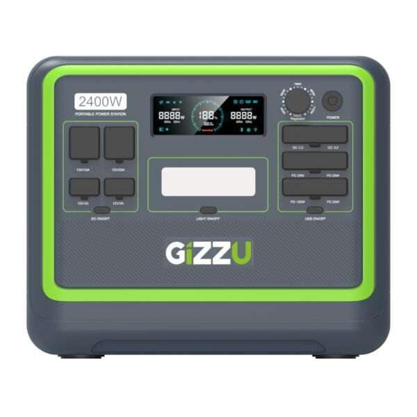 Gizzu Hero Pro 2048Wh UPS Power Station - Reliable Backup Power Solution