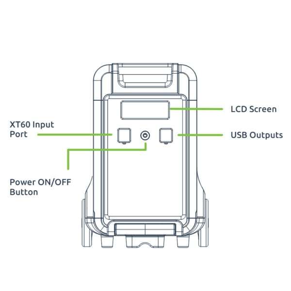 Gizzu Hero Ultra Plus 3840Wh Extra Battery - High Capacity Power