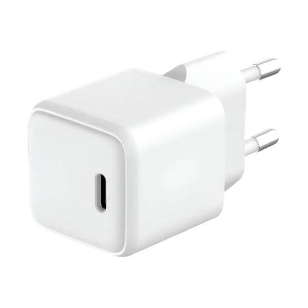 Gizzu Wall Charger Single Type-C PD20W WH | Fast Charging | 20W Power Delivery
