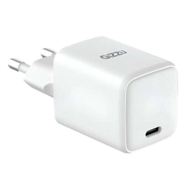 Gizzu Wall Charger Single Type-C PD45W WH - Fast Charging for USB-C Devices