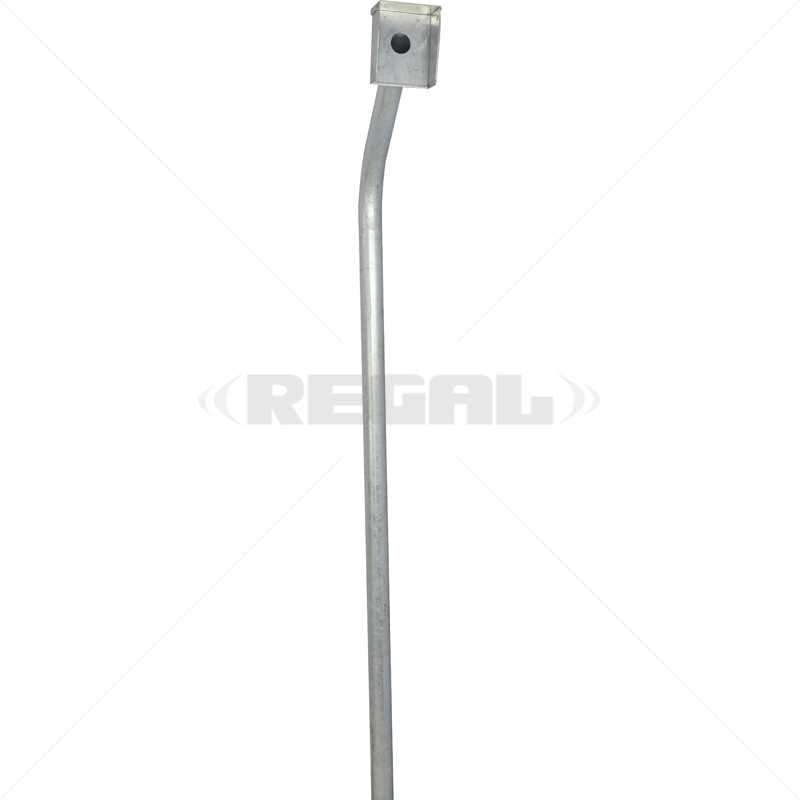 Gooseneck Galvanised with Rainshield IC50-5 - Durable Outdoor Protection