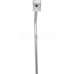 Gooseneck Galvanised with Rainshield IC50-5 - Durable Outdoor Protection