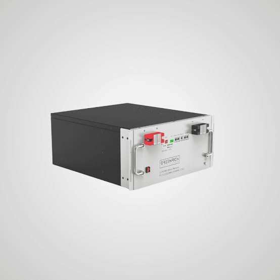 Greenrich Lithium 6.1kWh (1.5C 9kW) 48V Rackmount Battery - SOL-B-L-G6100-48V