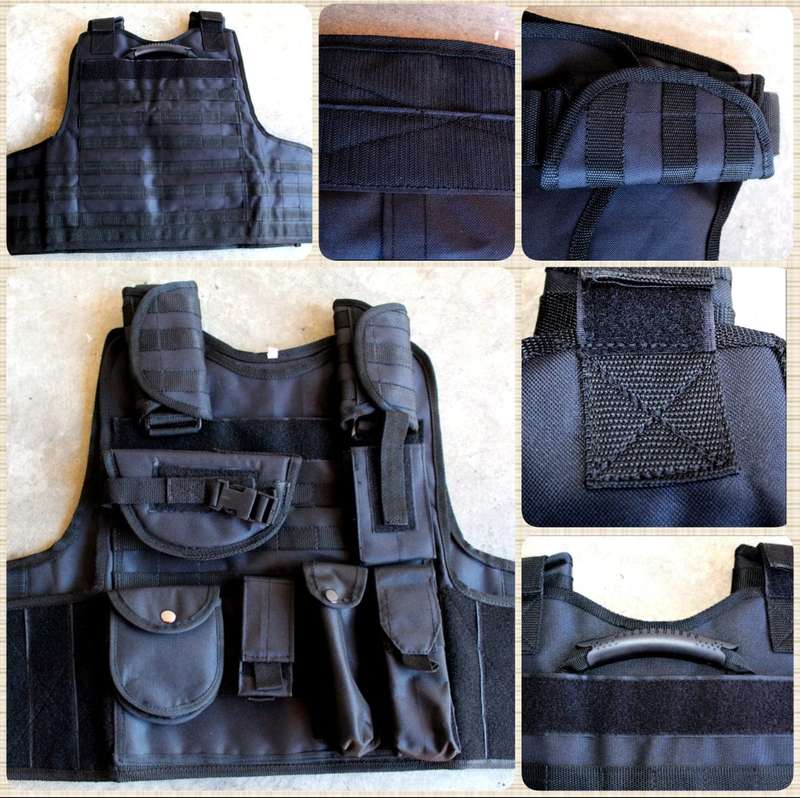 Molle Vest With Optional Level 3 Plates + Dyneema Armour