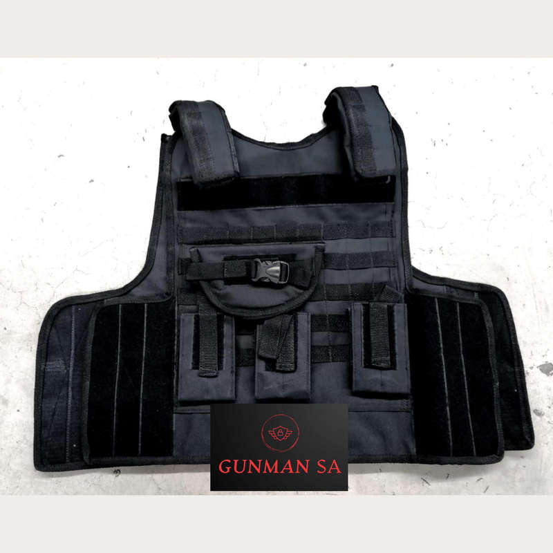 Molle Vest With Optional Level 3 Plates + Dyneema Armour
