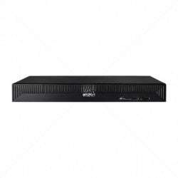 Hanwha 16 CH Q-Series NVR 128Mbps PoE HDMI & VGA 2 SATA Bays