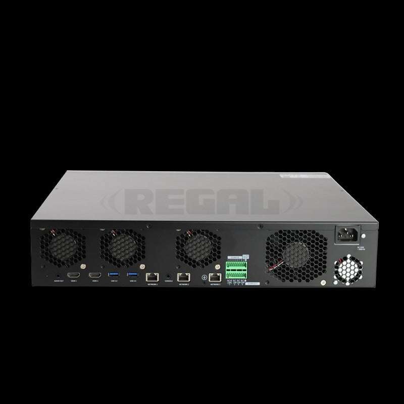 Hanwha - XRN-6410RB2 X-Series NVR 64CH 400Mbps No PoE 8xSATA