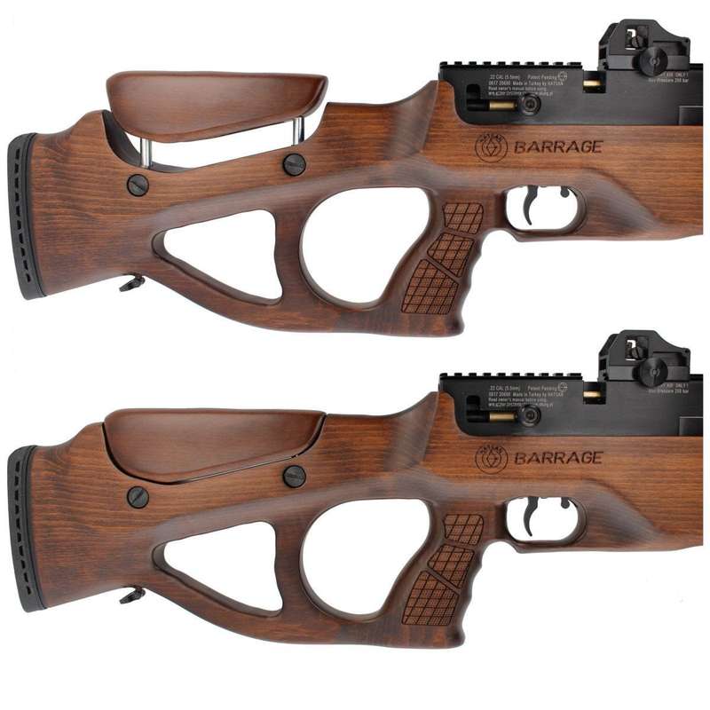 Hatsan Barrage W PCP Rifle (Semi Auto|12|970 FPS|42J|104cm|4.62kg|5.5mm)