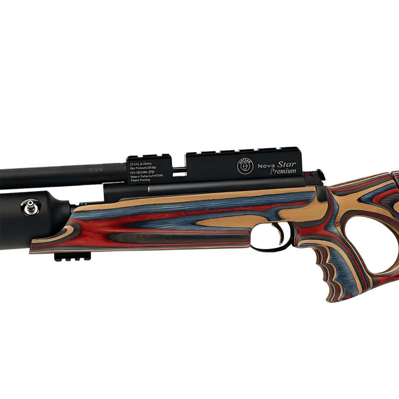Hatsan Nova Star Premium Red PCP Rifle (Bolt Action|12|950 FPS|40J|112cm|4.2kg|5.5mm)
