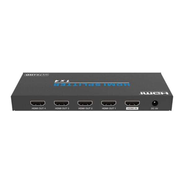 HDCVT 1×4 HDMI 2.0 Splitter with HDCP 2.0, EDID & HDR Support