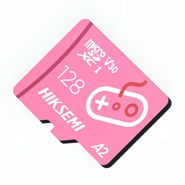 Hiksemi City Fun V30 128GB MicroSDXC - High-Speed Memory Card for 4K Video and Photography