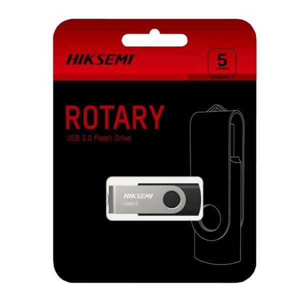 HIKSEMI Rotary Series 64GB USB 3.0 Flash Drive - Compact and Fast Storage Solution