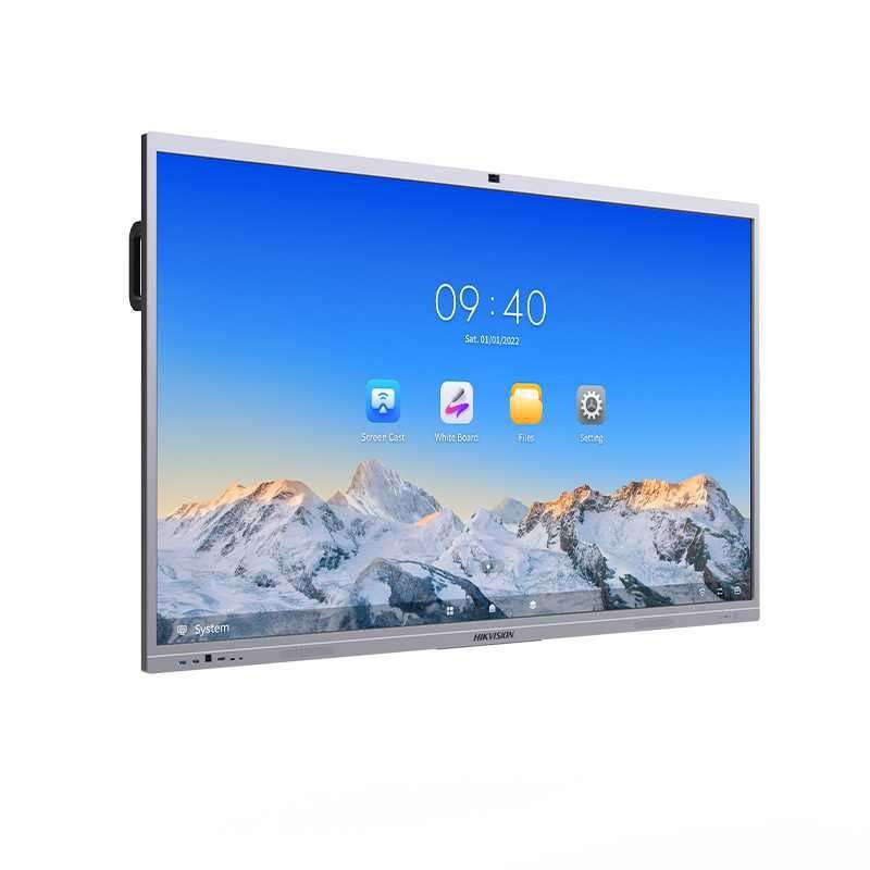 Hikvision 75" 4K Interactive Display (EDLA) with Integrated Camera & Microphone