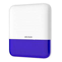 HIKVISION AX-PRO Wireless Outdoor Sounder Blue  Loud Siren with Flash