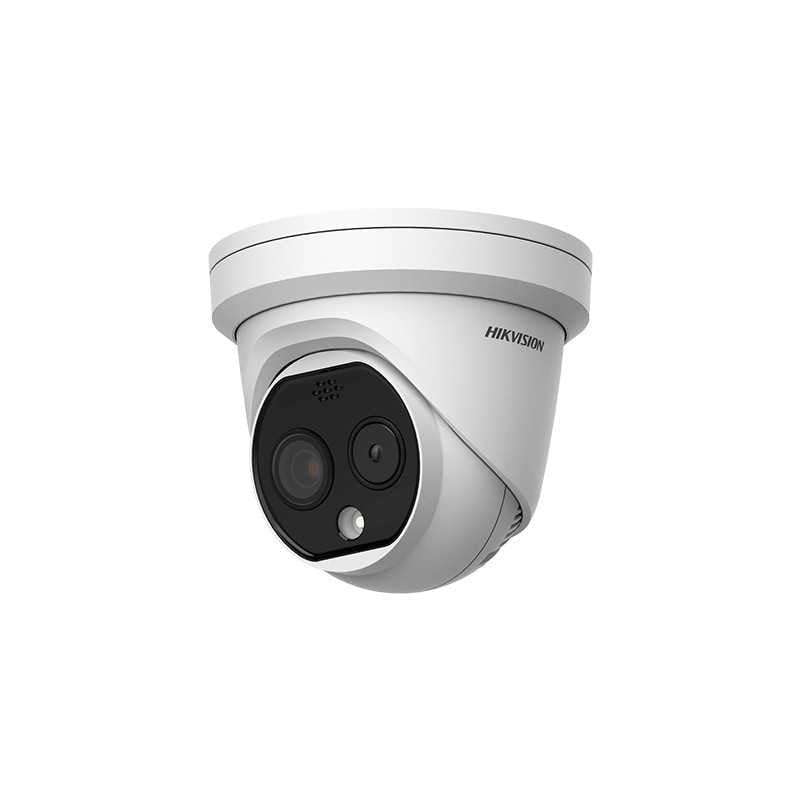 HIKVISION IP Thermal Dual Lens Eco Dome 256x192 3mm IP66