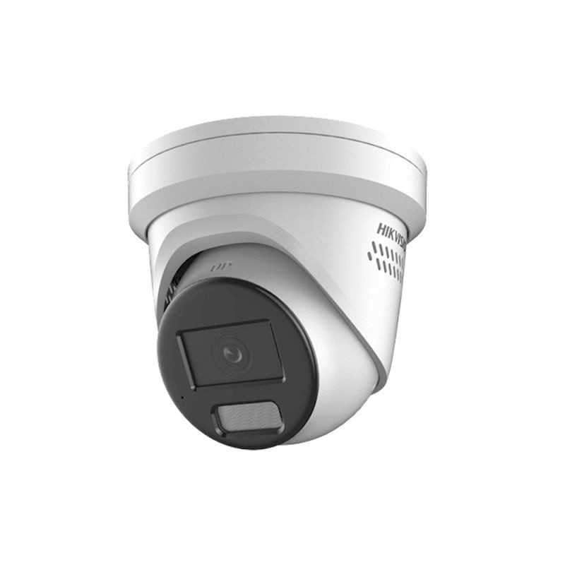 HIKVISION 4MP IP Turret Camera | ColorVu, AcuSense | 30m WL | Siren & Strobe | IP67