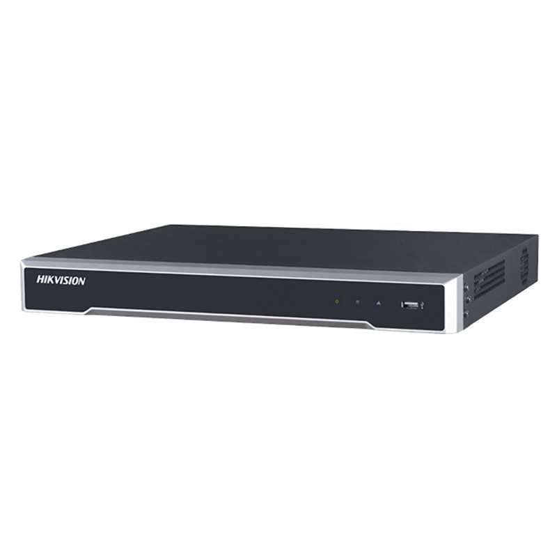HIKVISION NVR 16CH 160Mbps with 16 PoE Alarm I/Os incl 12TB HDDs