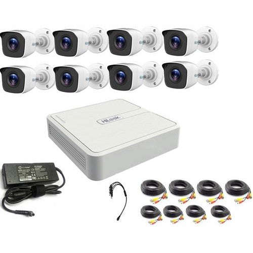 HiLook 16 Channel DVR with 16x 1080p HD Bullet Cameras DIY