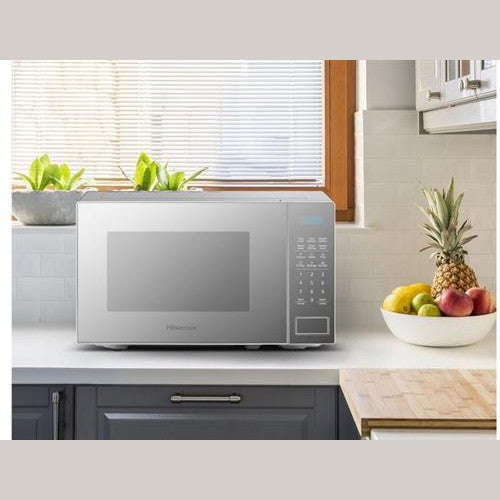 Hisense 20l Silver Mirror Auto Microwave Retail Box 1 year