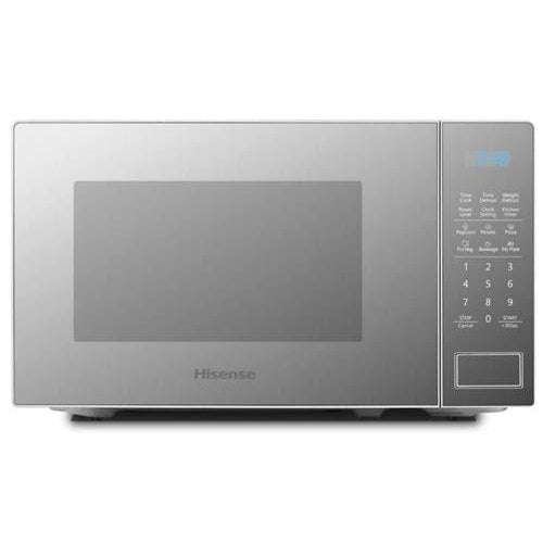 Hisense 20l Silver Mirror Auto Microwave Retail Box 1 year