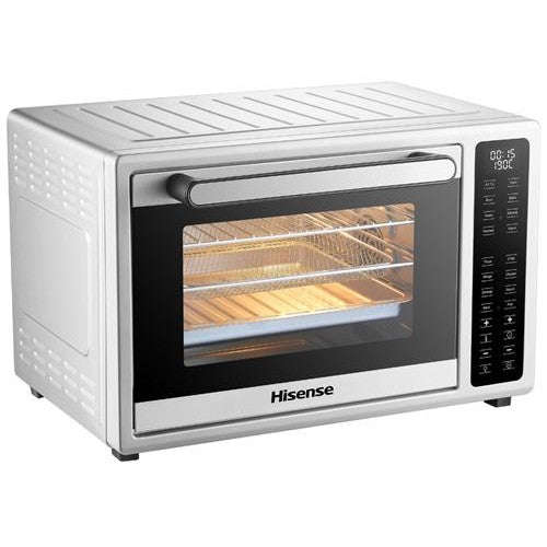 Hisense 32L Silver Electronic Airfryer Toaster Oven | Versatile Cooking Made Easy