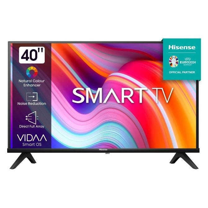 Hisense 40-Inch Direct LED Backlit Full HD Smart TV  Sleek Design & Smart Features