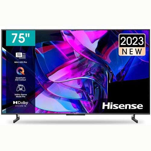 Hisense 75" U7K Mini-LED UHD Smart TV  4K, Smart Features, Stunning Design