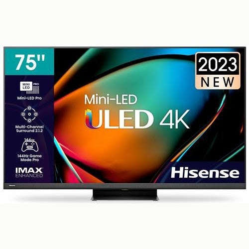 Hisense 75-inch U8K Series Mini-LED UHD Smart TV with HDR and Game Mode Pro