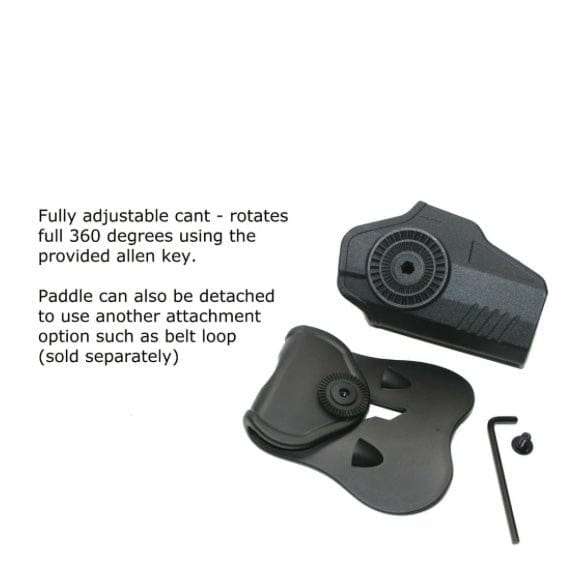 Cytac Colt 1911 F Speeder Holster HS OWB