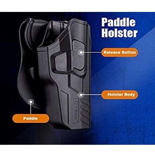Cytac Glock 17, 22, 31 R Defender Holster HS OWB