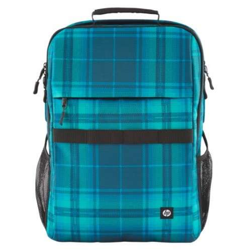 HP Campus XL Tartan Plaid Backpack  Stylish & Spacious Laptop Carry