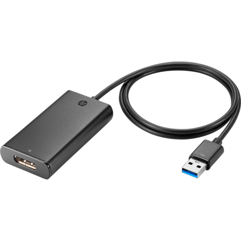 HP UHD USB Graphics Adapter, Retail Box, 1 year warranty