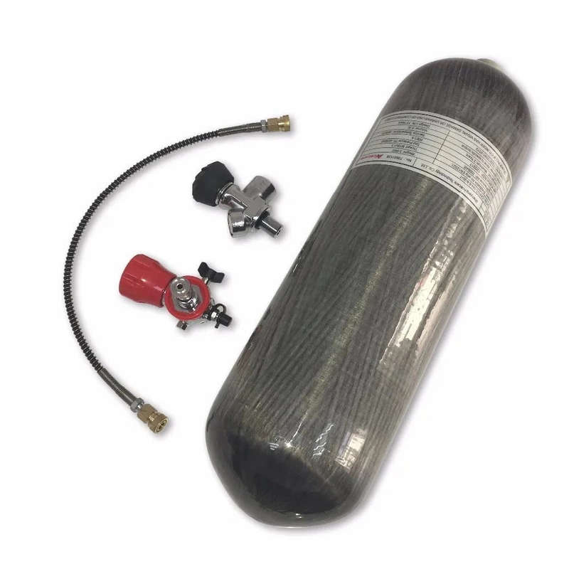 BALLISTIC CARBON FIBRE AIR CYLINDER 6.8L FOR PCP GUNS