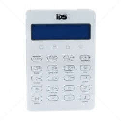 IDS XSeries Soft Touch White LCD Keypad  Stylish and Intuitive Security Control
