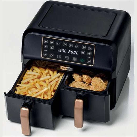 Kenwood Dual K Healthy Fry Airfryer Black