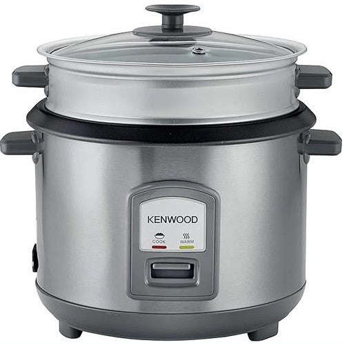 Kenwood Stainless Steel 1.8L Rice Cooker Retail Box 1 year