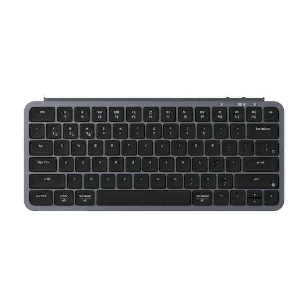 Keychron B1 Pro Ultra-Slim 75% Wireless Keyboard  Space Grey