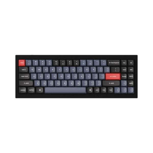 Keychron Q7 70% Red G Pro Switches Aluminium RGB Wired Keyboard  Black