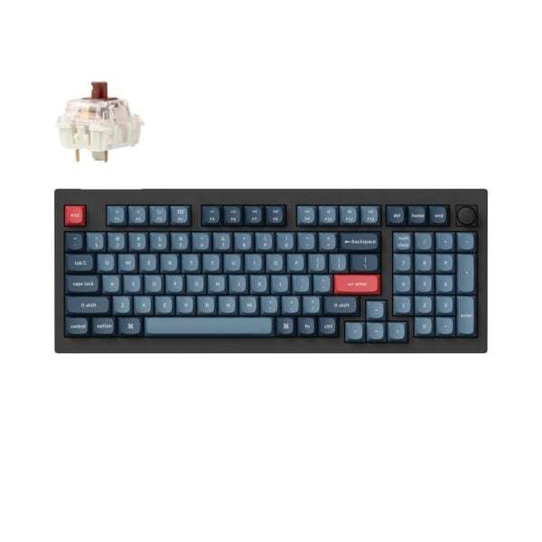 Keychron V5 Max Wireless Custom Keyboard  BROWN Switch