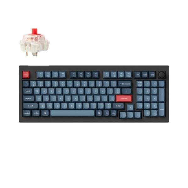Keychron V5 Max Wireless Custom Keyboard  RED Switch