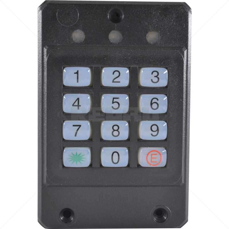 Tamper Proof Keypad - 7 Codes for Secure Access Control