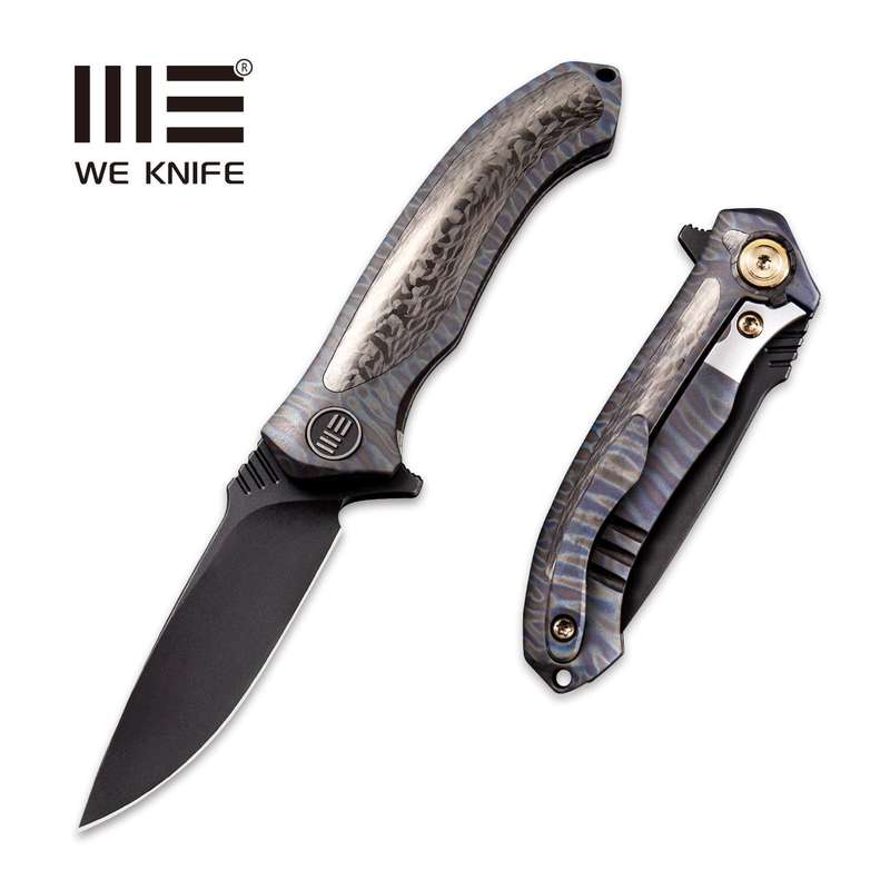 WEKNIFE Anodyne Flipper Knife Titanium & Carbon Fiber Handle (2.35" CPM S35VN Blade) 914B