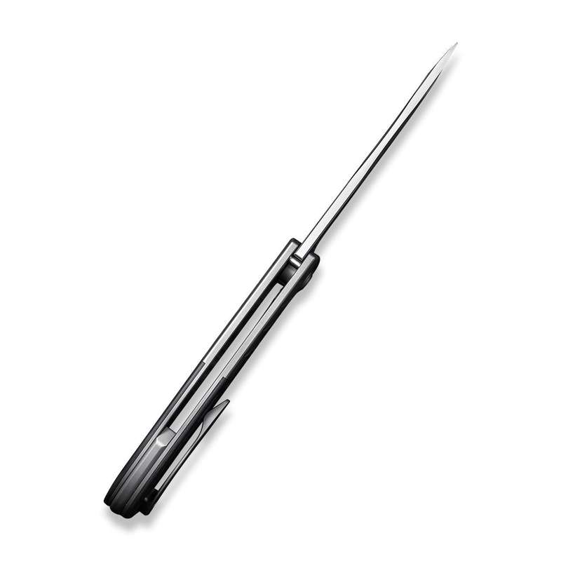 WEKNIFE Curvaceous Flipper Knife Titanium & Carbon Fiber Handle (3.70" CPM 20CV Blade) WE20012-1