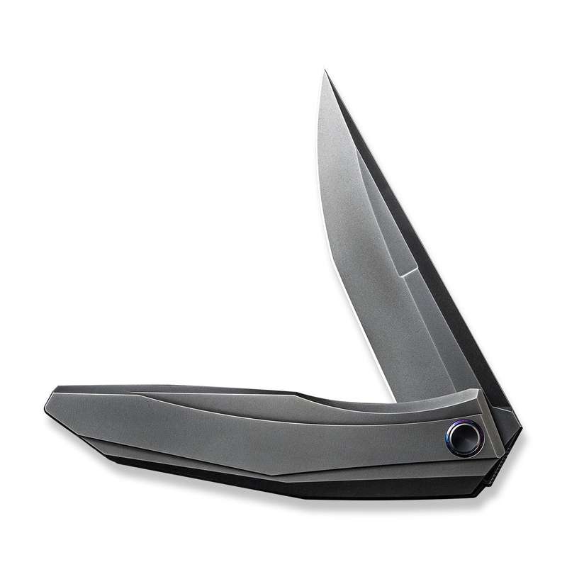 WEKNIFE Cybernetic Top Flipper Knife Titanium Handle (3.91" CPM 20CV Blade) WE22033-6