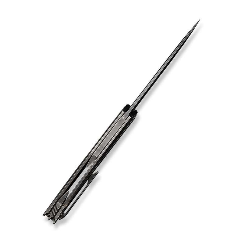 WEKNIFE Cybernetic Top Flipper Knife Titanium Handle (3.91" CPM 20CV Blade) WE22033-6