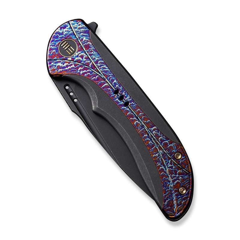 WEKNIFE Equivik Flipper Knife Titanium Handle (3.48" CPM 20CV Blade) WE23020-2