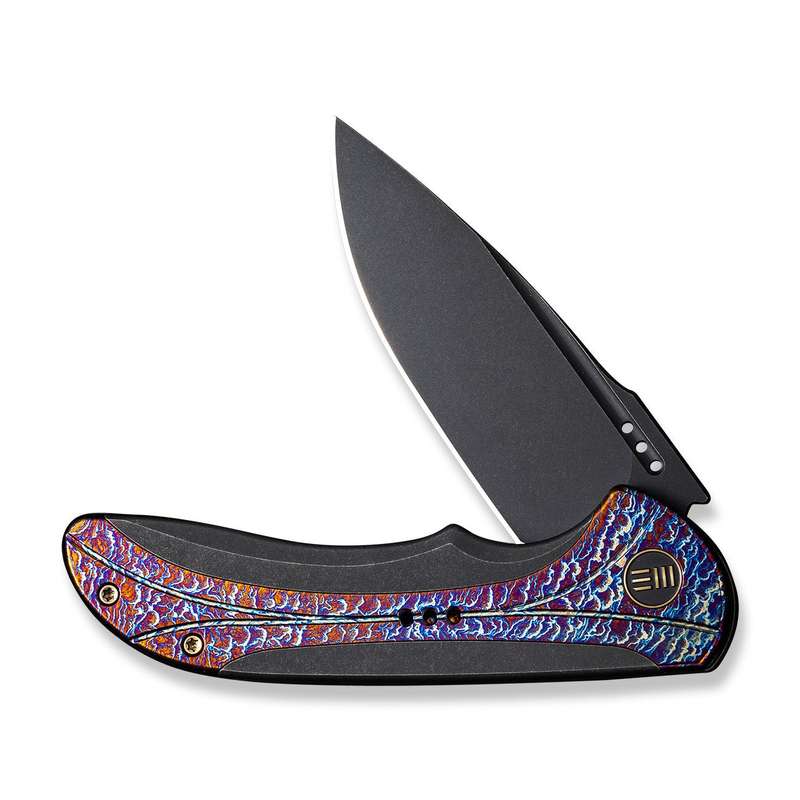 WEKNIFE Equivik Flipper Knife Titanium Handle (3.48" CPM 20CV Blade) WE23020-2